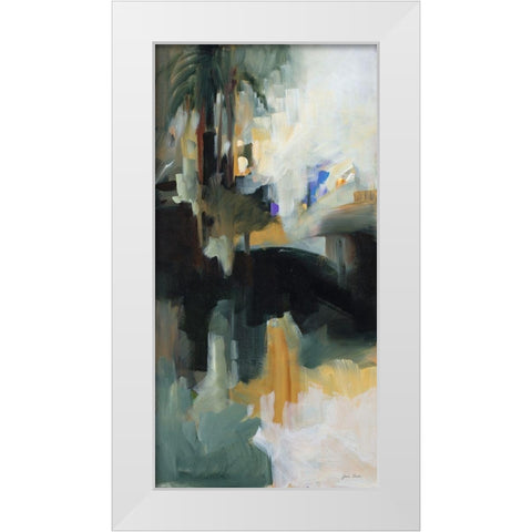 Remembrance II White Modern Wood Framed Art Print by Slivka, Jane