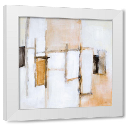 Friday Afternoon I White Modern Wood Framed Art Print by Loreth, Lanie