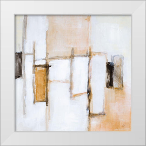 Friday Afternoon I White Modern Wood Framed Art Print by Loreth, Lanie
