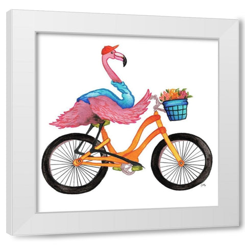 What a Wild Ride I White Modern Wood Framed Art Print by Medley, Elizabeth