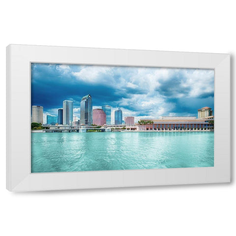 Crystal Clear White Modern Wood Framed Art Print by Bill Carson Photography