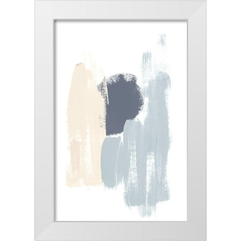 Mindful Muted II White Modern Wood Framed Art Print by Bryant, Susan