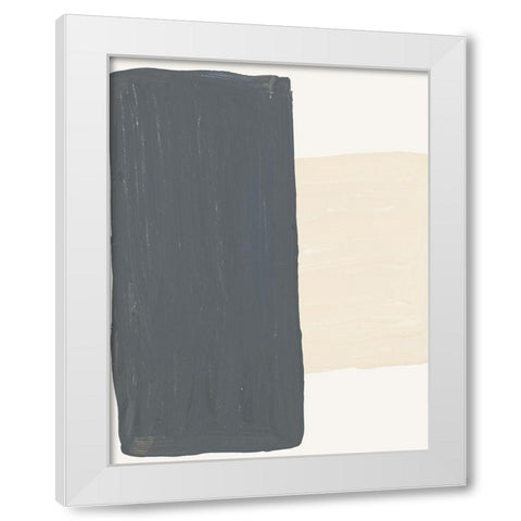 Mindful Neutrals I White Modern Wood Framed Art Print by Bryant, Susan