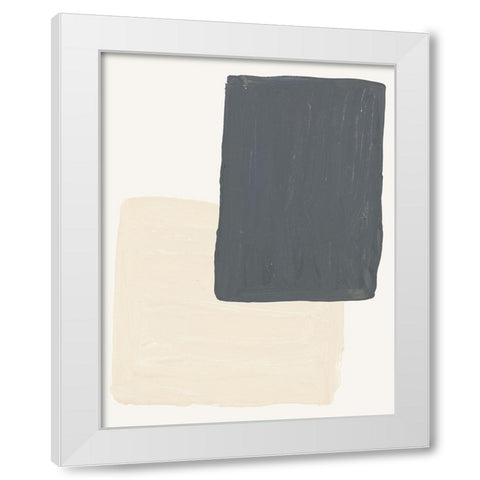 Mindful Neutrals II White Modern Wood Framed Art Print by Bryant, Susan