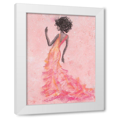 Xhose Woman in Pink White Modern Wood Framed Art Print by Ritter, Gina