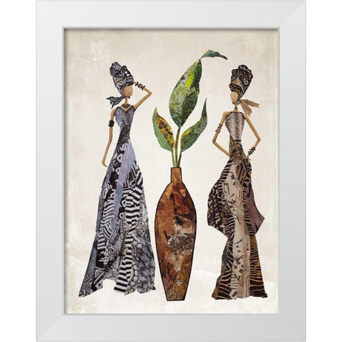Strong Women White Modern Wood Framed Art Print by Ritter, Gina