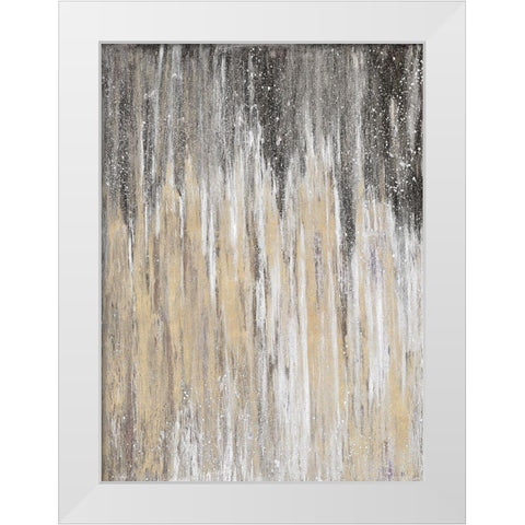 Downtown Blizzard II White Modern Wood Framed Art Print by Gonzalez, Roberto