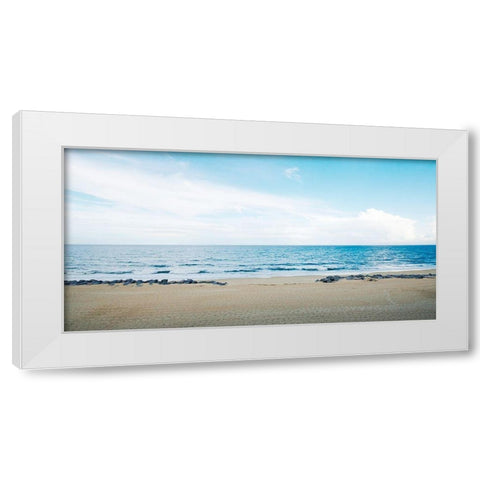Calm and Still White Modern Wood Framed Art Print by Bill Carson Photography