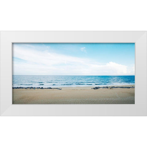 Calm and Still White Modern Wood Framed Art Print by Bill Carson Photography