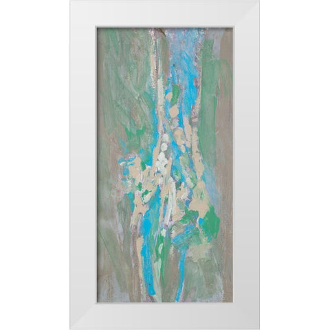 Neutral Tierra I White Modern Wood Framed Art Print by Pattinian, Merri