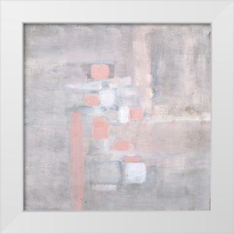Cloudy Mist I White Modern Wood Framed Art Print by Pattinian, Merri