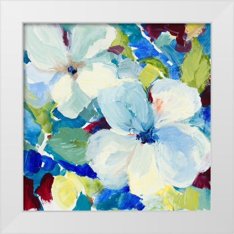 A Seasons Beauty I White Modern Wood Framed Art Print by Loreth, Lanie