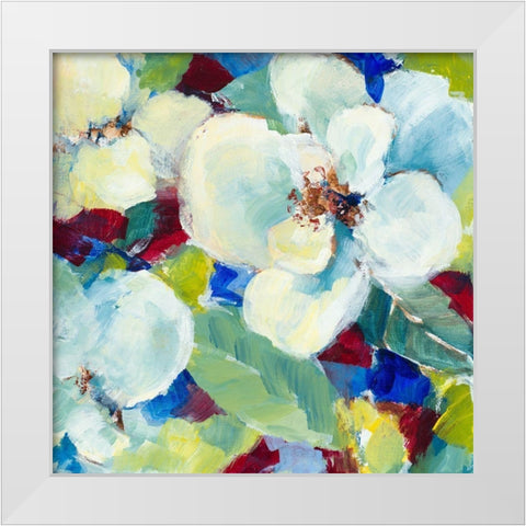 A Seasons Beauty II White Modern Wood Framed Art Print by Loreth, Lanie