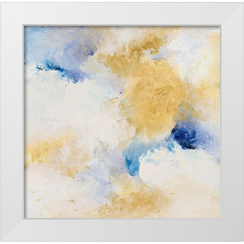 Look Upward I White Modern Wood Framed Art Print by Loreth, Lanie