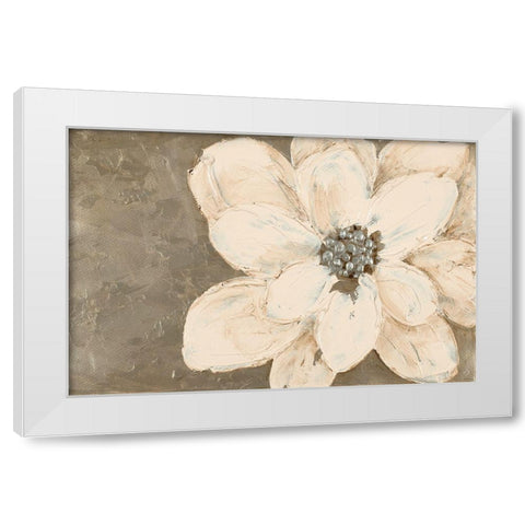 Fragrant Dream White Modern Wood Framed Art Print by Loreth, Lanie