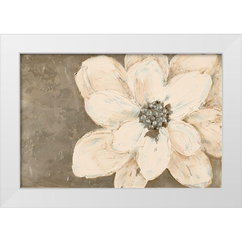 Fragrant Dream White Modern Wood Framed Art Print by Loreth, Lanie