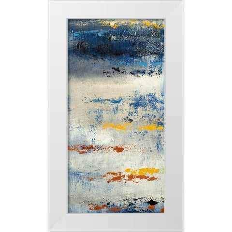 Perplexingly Clear II White Modern Wood Framed Art Print by Loreth, Lanie