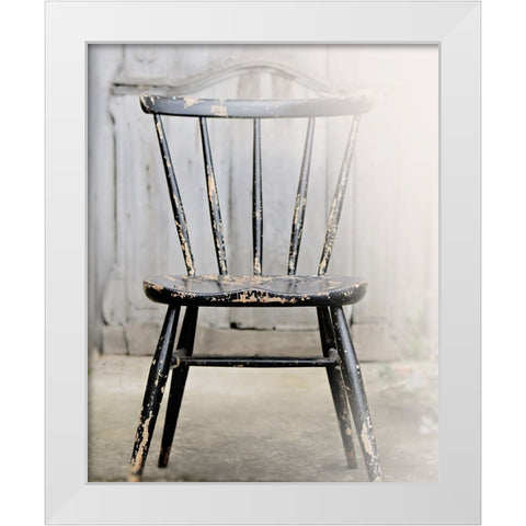 Morning Corner White Modern Wood Framed Art Print by Gardner, Sarah