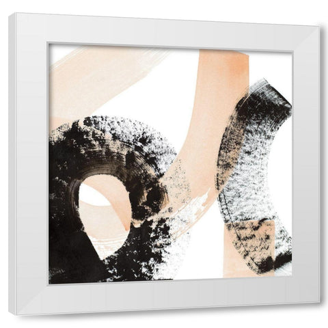 Visual Reality I White Modern Wood Framed Art Print by Loreth, Lanie