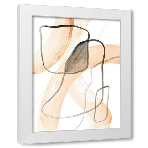 Thoroughfares I White Modern Wood Framed Art Print by Loreth, Lanie