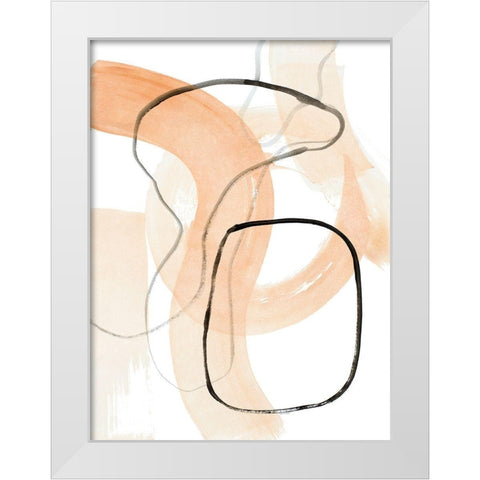 Thoroughfares II White Modern Wood Framed Art Print by Loreth, Lanie