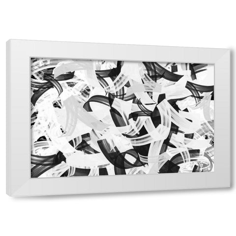 Mono-Magnum White Modern Wood Framed Art Print by Meneely, Dan