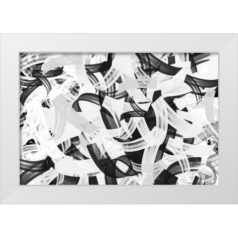 Mono-Magnum White Modern Wood Framed Art Print by Meneely, Dan