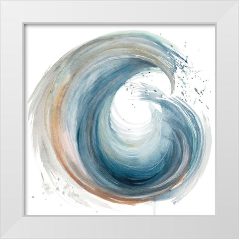 Wildness White Modern Wood Framed Art Print by Pinto, Patricia