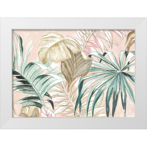 Pastel Forest White Modern Wood Framed Art Print by Pinto, Patricia