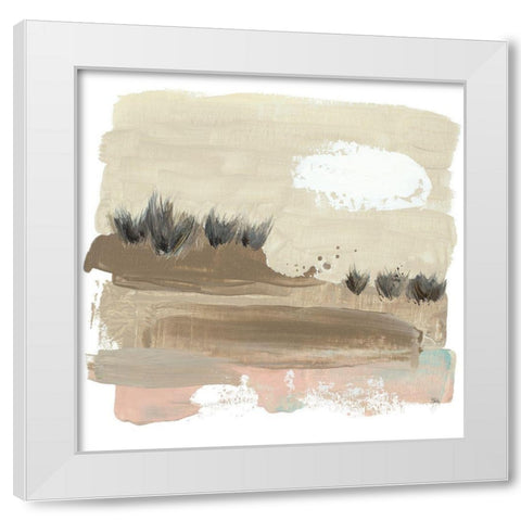 Fresh Fascination I White Modern Wood Framed Art Print by Pinto, Patricia
