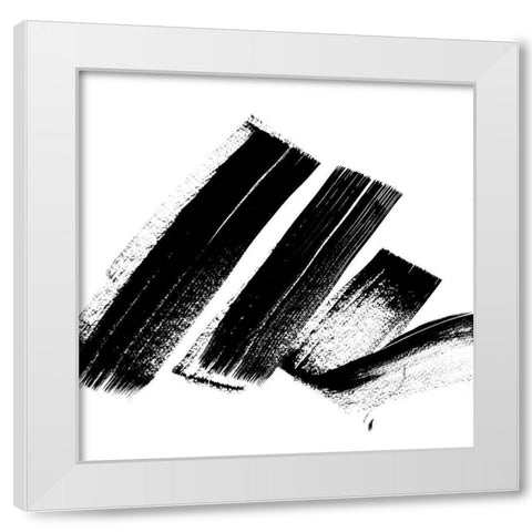 New Black Signs I White Modern Wood Framed Art Print by Pinto, Patricia