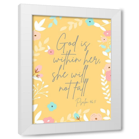 Spiritual Guidance I White Modern Wood Framed Art Print by Quach, Anna