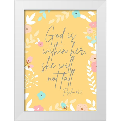 Spiritual Guidance I White Modern Wood Framed Art Print by Quach, Anna