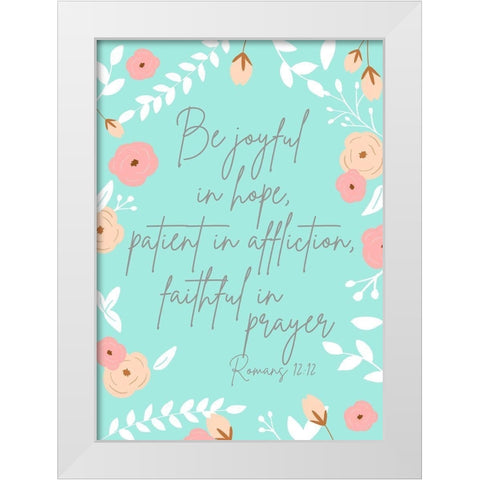 Spiritual Guidance II White Modern Wood Framed Art Print by Quach, Anna