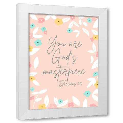 Spiritual Guidance IV White Modern Wood Framed Art Print by Quach, Anna