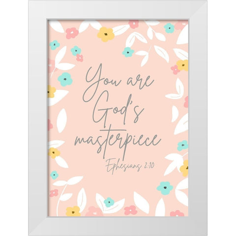 Spiritual Guidance IV White Modern Wood Framed Art Print by Quach, Anna