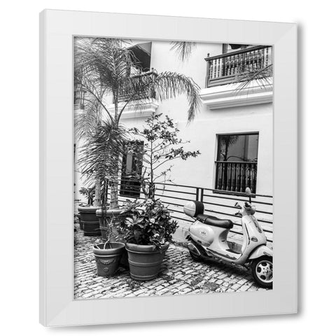 Viejo San Juan III White Modern Wood Framed Art Print by Acosta