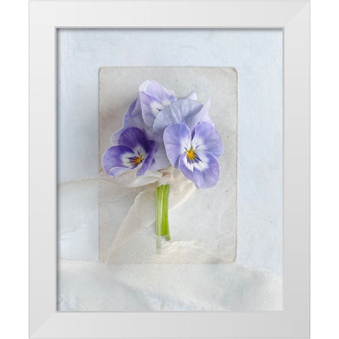 A Little Beauty White Modern Wood Framed Art Print by Gardner, Sarah