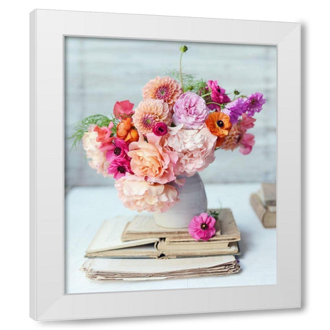 Afternoon Delight White Modern Wood Framed Art Print by Gardner, Sarah