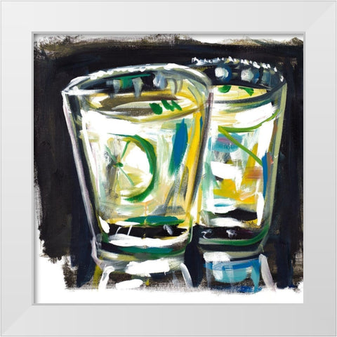 Margarita II White Modern Wood Framed Art Print by Beauchamp, Andy