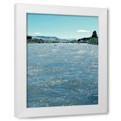 Natures Beauty White Modern Wood Framed Art Print by Coppel, Anna