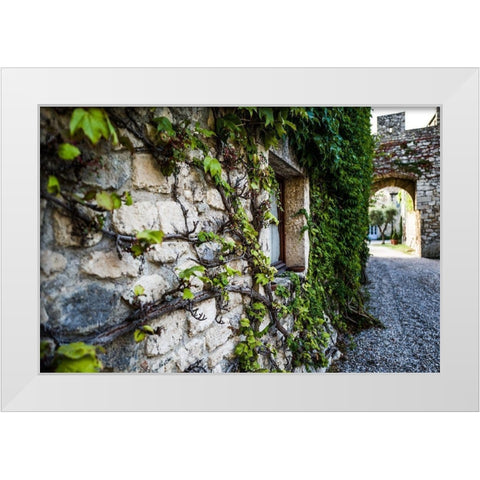 Tuscany Streets White Modern Wood Framed Art Print by Bill Carson Photography