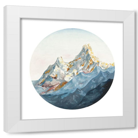 Nature White Modern Wood Framed Art Print by Pinto, Patricia