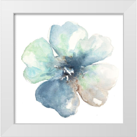 Stay Wild Flower White Modern Wood Framed Art Print by Pinto, Patricia