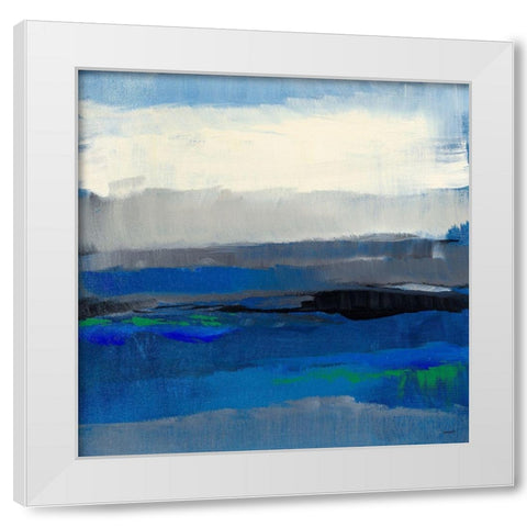 Contemplative Space White Modern Wood Framed Art Print by Loreth, Lanie