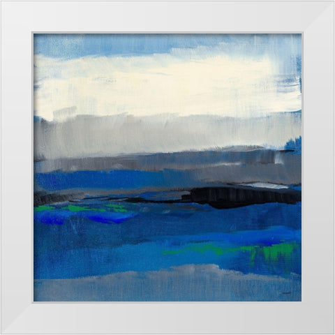 Contemplative Space White Modern Wood Framed Art Print by Loreth, Lanie