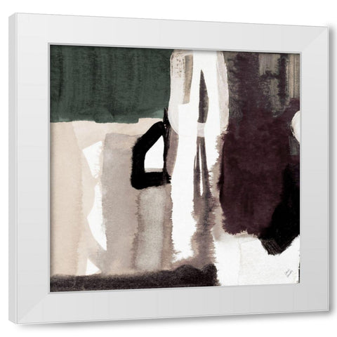 Catch That Tempo I White Modern Wood Framed Art Print by Loreth, Lanie