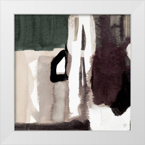 Catch That Tempo I White Modern Wood Framed Art Print by Loreth, Lanie