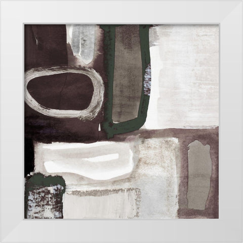 Catch That Tempo II White Modern Wood Framed Art Print by Loreth, Lanie