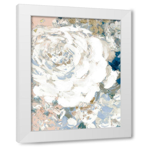 Floral Peace Morning I White Modern Wood Framed Art Print by Loreth, Lanie